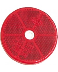 Rückstrahler "rot" Durchmesser 60mm