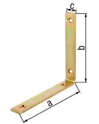 Balkenwinkel 140x140x20mm