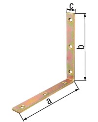 Balkenwinkel 160x160x20mm