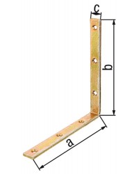 Balkenwinkel 180x180x20mm