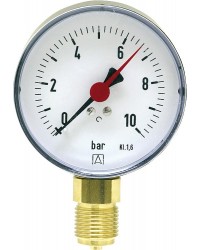 Manometer 0-6bar 80mm G 1/2