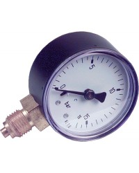 RF-Manometer 50 radial 0-16 bar, Anschluss 1/4" radial (unten)