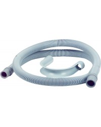 PVC-Abfluss-Spiralschlauch für Wasch- und Spülmaschinen Größe: 3/4", Länge: 1500 mm