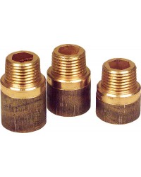 Rotguss Gewindefitting 1/2" x 40mm (IA)