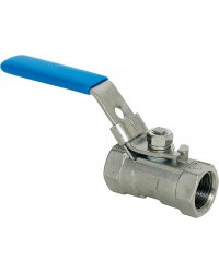 1 tlg.Muffenkugelhahn Edelstahl PN 40 1/2" 
