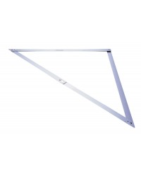 Bauwinkel Aluminium klappbar 172x122cm