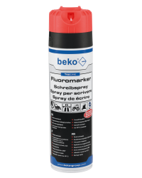 TecLine Flouromarker Schreibspray500ml Leuchtrot