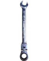 Knarren- Ring- Gabelschlüssel mit Gelenk 14mm