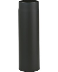 lackiertes Rauchrohr DN150, Länge = 250mm, schwar