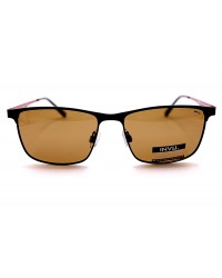 Sonnenbrille Matt Met. Black/Red inklusive Case & Padded Puch
