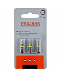 1/4" markierter Bit TX T20 3er Pack L25 mm 