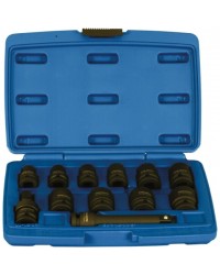  1/2" Schlag Steckschlüssel Satz 12tlg 