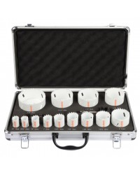Bi-Metall Lochsägen-Set 15-teilig Ø 19 mm - 83 mm 