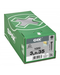 GIX-A Trompetenkopf 3,9x35,0 H2 Feingewinde phosph