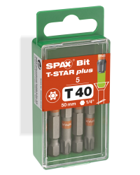 Spax Bit T-Star Plus T40 50mm S 5 Stück