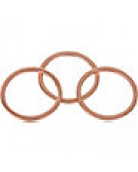  Kupfer - Dichtringe zöllig 1/2" 25 x 21 x 1,5 mm stark