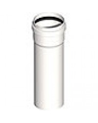 Kunststoff-Abgassystem Rohr 500 mm, kürzbar, konzentrisch - DN 80/125