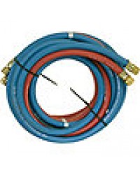 Sauerstoff, fertig konfekt. 9x3,5mm(A), 6x5,0mm(S), 15 mtr. Tülle u. Überwurfmutter 1/4"re 3/8"li.