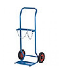 Stahlflaschenkarre 51005 fetra® für zwei Stahlflaschen a 10Kg