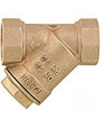 Schmutzfänger, Rotguss mit Edelstahlsieb R 3/4" (W2)