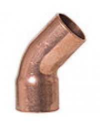 Kupferlötfitting 5040 Bogen 45°, 15 mm