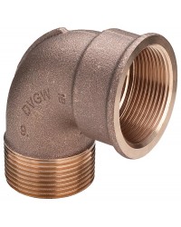 Rotguß-Gewindefitting Winkel 90° Typ 3092 2"
