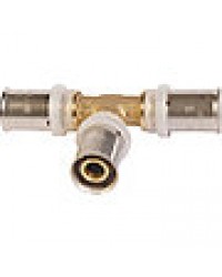 Pressfitting für MSVR TH-Kontur T-Stück erweitert 20x2 - 26x3 - 20x2mm