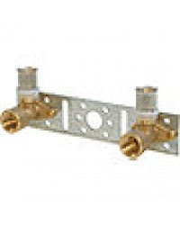 Pressfitting für MSVR Wandwinkel mont. im Set Abst. 153mm 20x2mm-1/2" IG