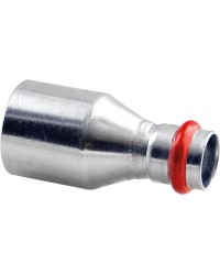 C-Stahl Pressfitting V-Kontur Reduziertsück 22 x 