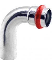 C-Stahl Pressfitting V-Kontur Bogen 90° (ixa) 42 