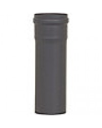Pellet-Abgasrohr 250mm Drm. 80mm, lackiert mit Silikondichtung