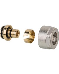 Klemmringverschraubung für Verbundrohr 3/4"x 18 x 2,0 VPE=2Stück