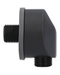 Wandanschlussbogen Enzan Nero DN15 (1/2'') schwarz Matt