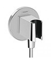 Wandanschlußbogen Fixfit S mit Brausehalter 1/2", chrom