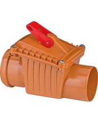 Rückstauverschluß 125mm einfach