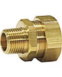 Quick Fix Pro - Verschraubung DN20 x 3/4" AG, Steckfitting, Messing