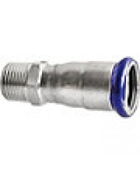  Edelstahl-Pressfitting M-Kontur Übergangsstück 